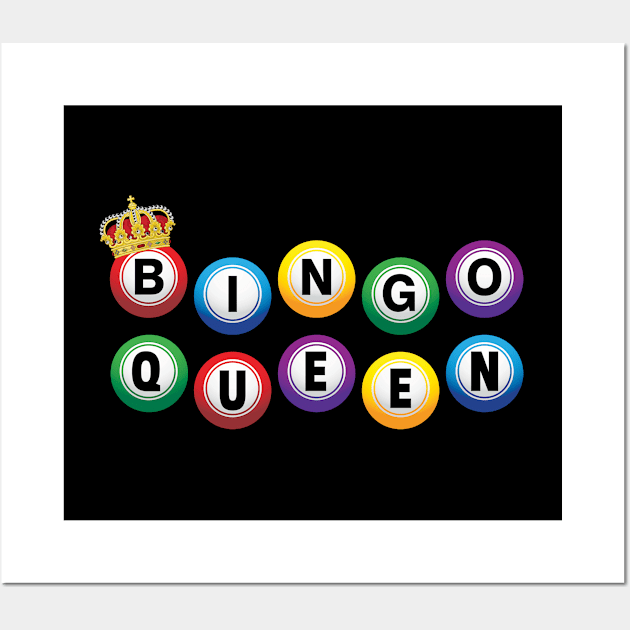 Bingo - Bingo Queen Wall Art by Kudostees